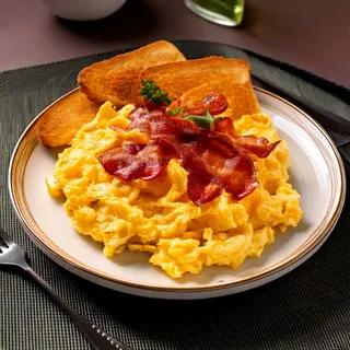 Scrambled Eggs with Bacon